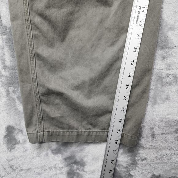 Vintage NorthCrest Pants Mens XXL (44-46) Gray Green Khaki Pleat Front Classic - Picture 9 of 11